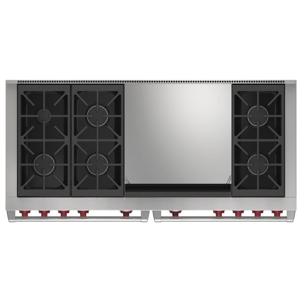 Wolf Appliances 10.2 Cu. Ft. Dual Fuel Range with Liquid Propane and Infrared Griddle in White, , large