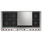 Wolf Appliances 10.2 Cu. Ft. Dual Fuel Range with Liquid Propane and Infrared Griddle in White, , large