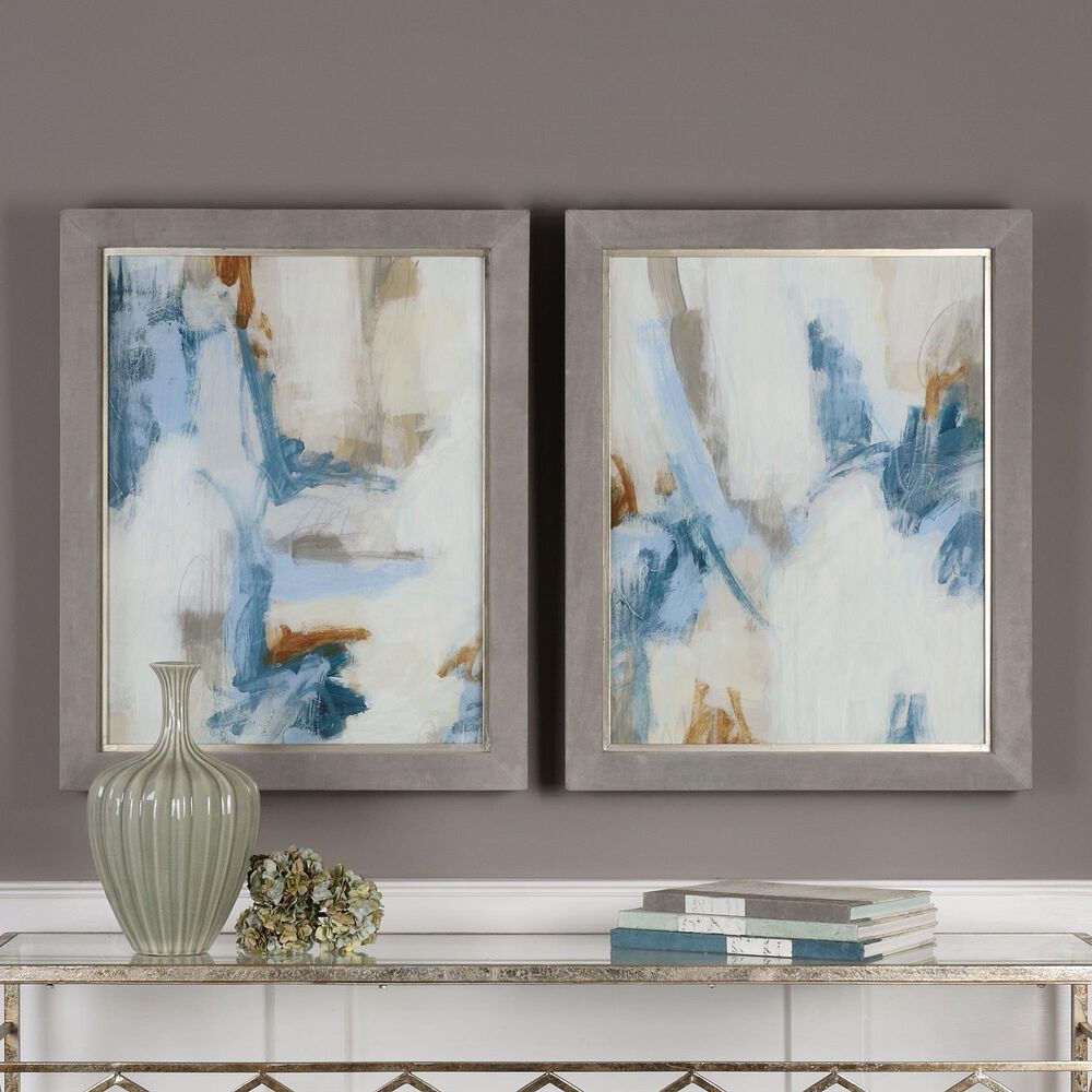 Uttermost Intermittent Abstract Abstract Modern Art (Set of 2), , large