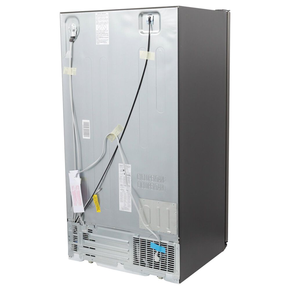 GE Appliances 23 Cu. Ft. Side by Side Refrigerator with External Dispenser in Fingerprint Resistant Slate, , large