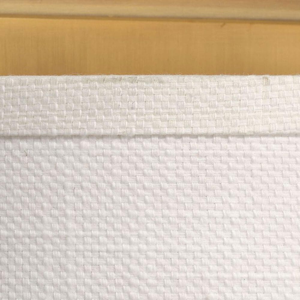 Jamie Young Direct Ship Ridgely 1-Light Linen Wall Sconce in White, , large