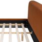 Jennifer Taylor Home Alpine King Platform Bed Frame in Burnt Orange, , large