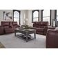 Ashley Alessandro Power Reclining Loveseat with Console in Garnet, , large