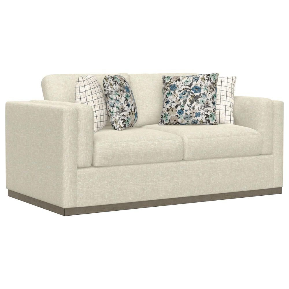 Emerald Home Furnishings Cecily Stationary Loveseat in Cameo Cream, , large