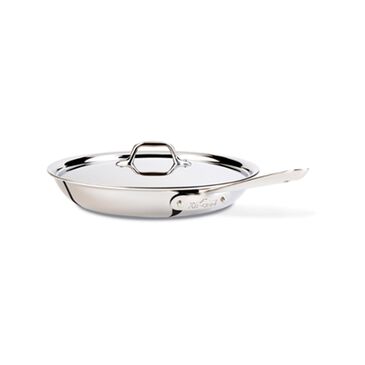 All-Clad 12" 3 Qt. Frying Pan With Lid, , large