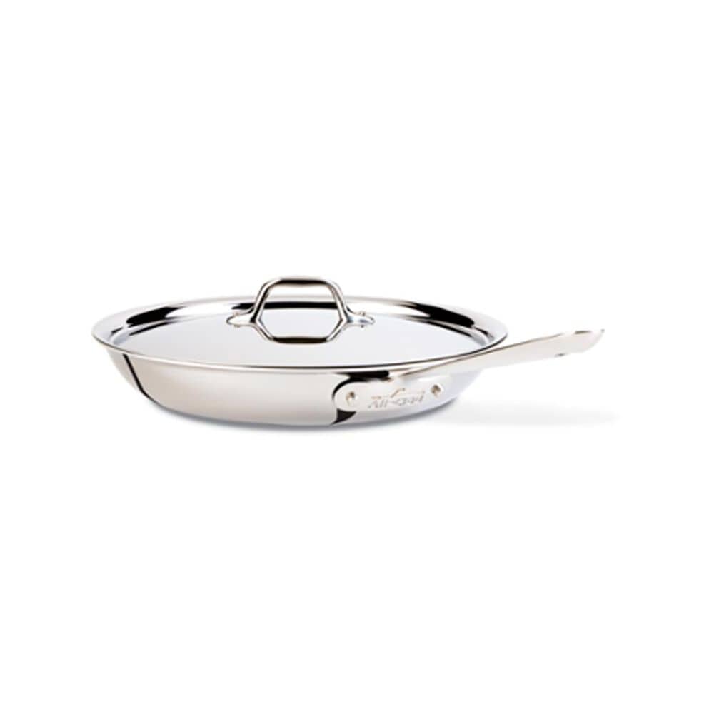 All-Clad 12" 3 Qt. Frying Pan With Lid, , large