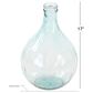 Maple and Jade 17" x 11" Farmhouse Glass Vase in Clear, , large