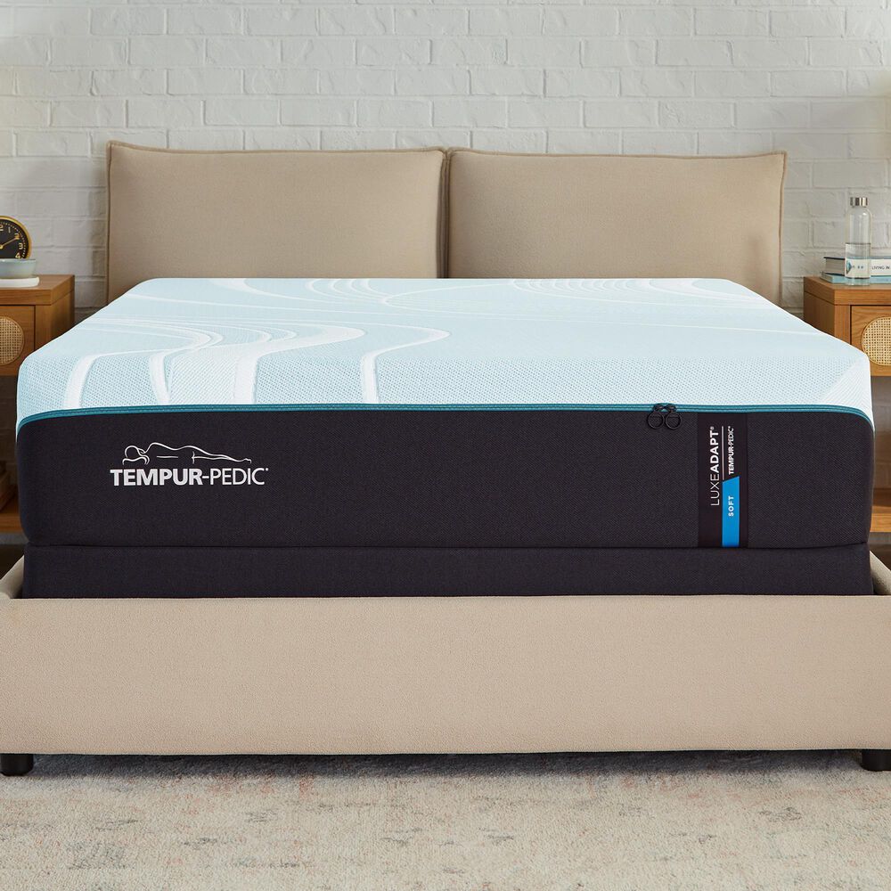 Tempur-Pedic LuxeAdapt 2.0 Soft Split California King Mattress with Low Profile Box Springs, , large