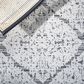 Safavieh Cabana CBN660A 4"5" x 6"5" Ivory and Grey Indoor/Outdoor Area Performance Rug, , large