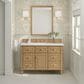 James Martin Vanities Lorelai 48" Single Vanity in Light Natural Oak with 3 cm White Zeus Quartz Top, , large