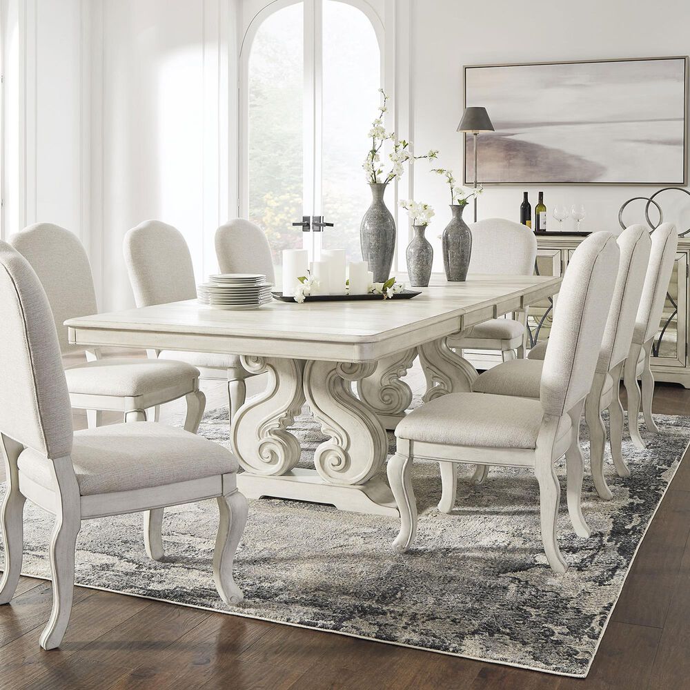 Ashley Arlendyne Side Chair in Antique White &#40;Set of 2&#41;, , large