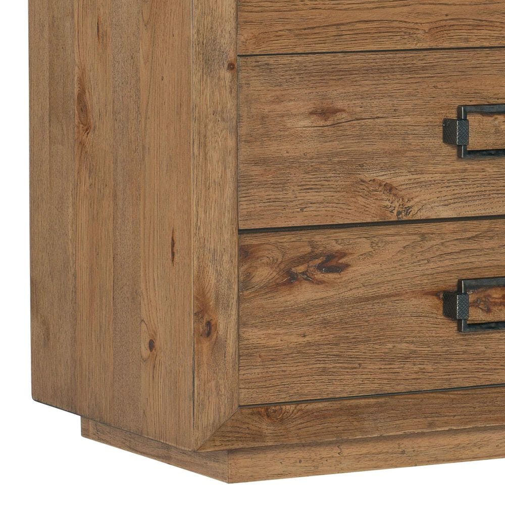 Hooker Furniture Big Sky 32" 3-Drawer Nightstand in Vintage Natural, , large
