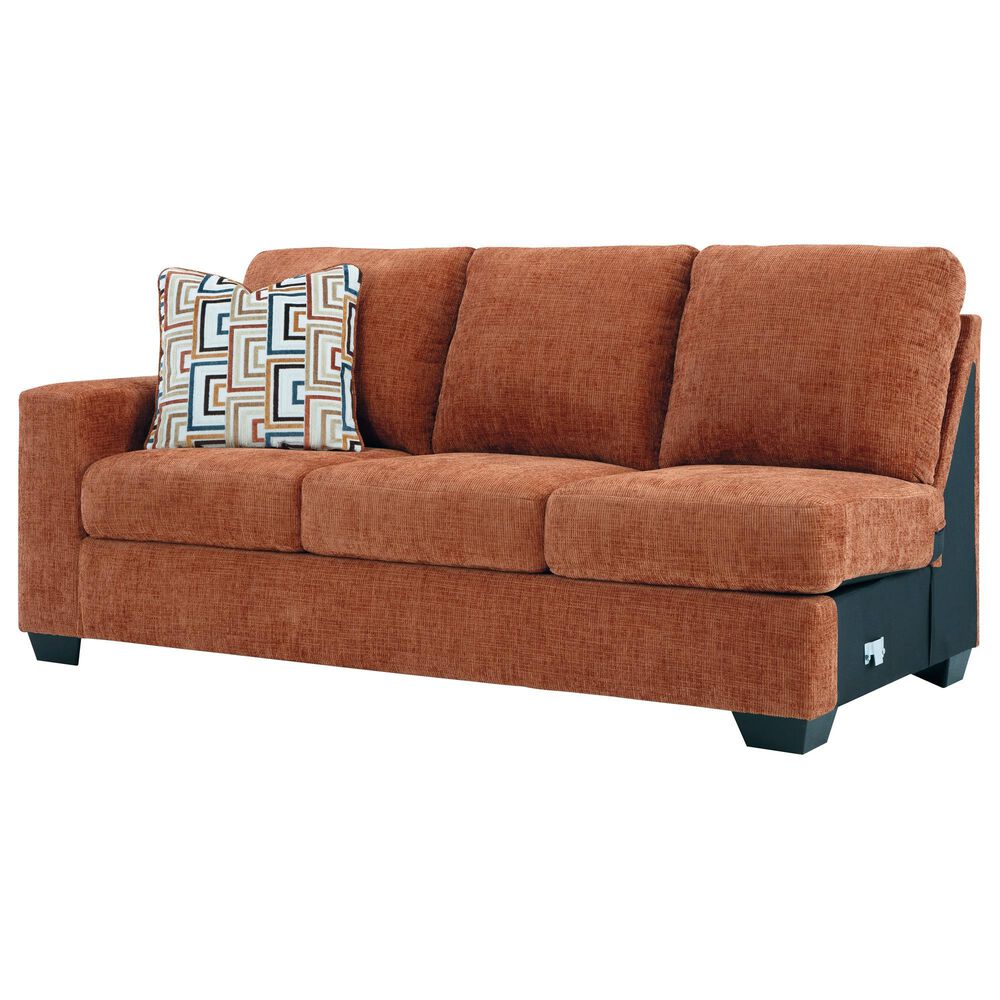 Ashley Aviemore 2-Piece Sectional with Right-Facing Chaise in Spice, , large