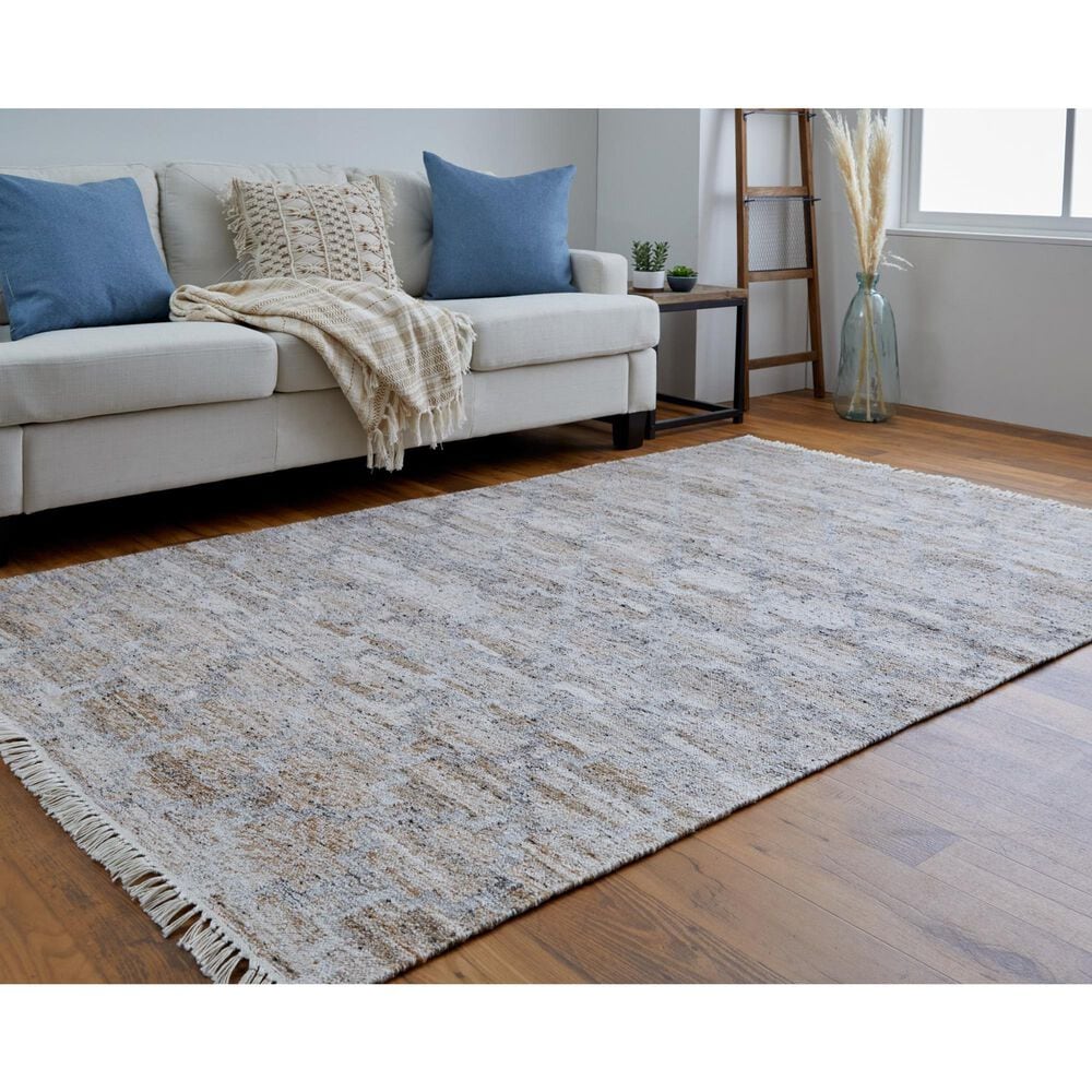 Feizy Beckett 9&#39;6&quot; x 13&#39;6&quot; Beige and Gray Area Rug, , large