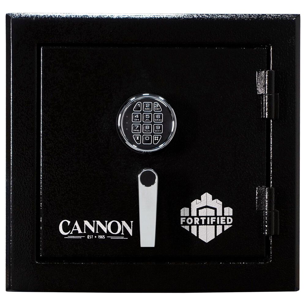 Cannon Fortified 18&quot; Personal Safe in Textured Black Gloss, , large