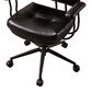 HOMLUX Executive Office Chair with PU Fabric Cushion in Black, , large