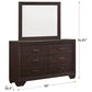Pacific Landing Kauffman Dresser and Mirror in Dark Cocoa, , large