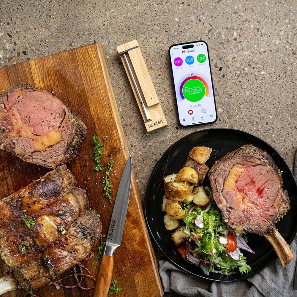 Traeger Grills Pro Wireless Meat Thermometer in Stainless Steel and Honey, , large