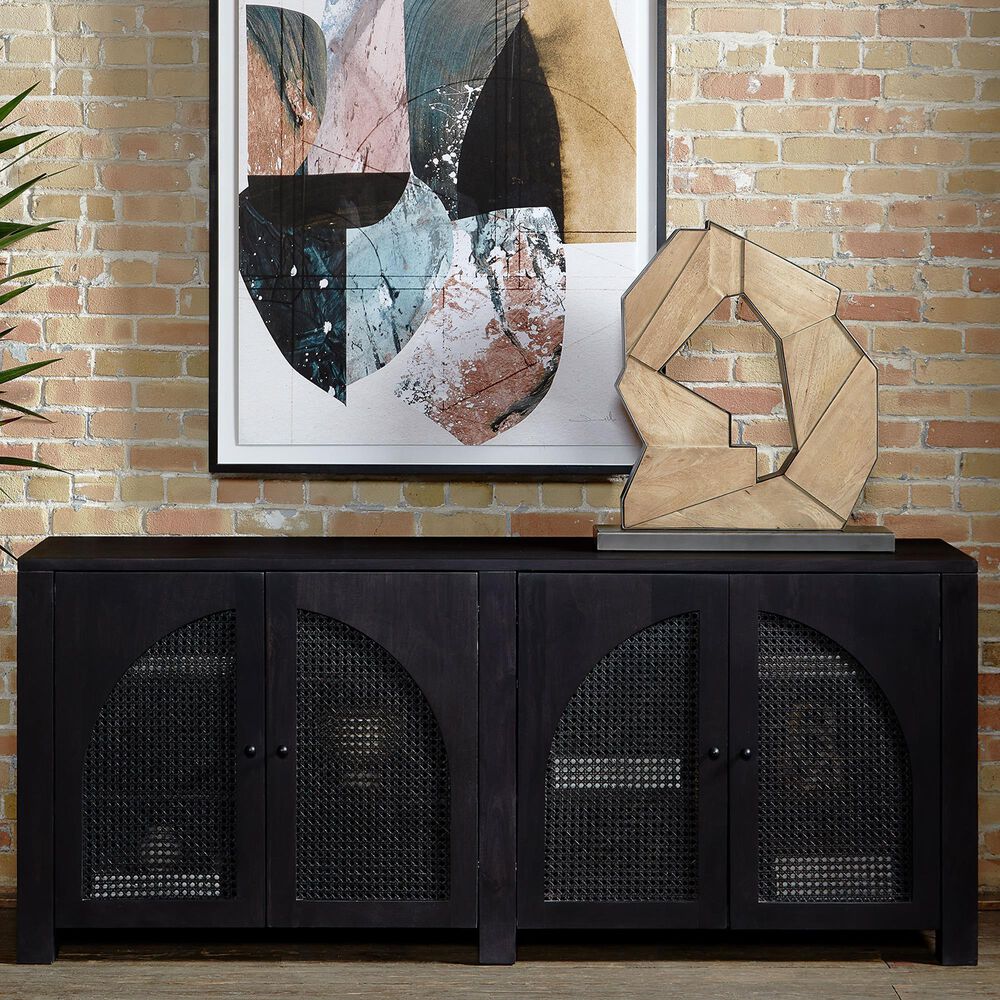Four Hands Leighton Tilda Sideboard in Black, , large