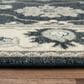 RIZZY Ashton 6" x 9" Charcoal and Ivory Area Rug, , large