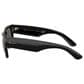 Rayban Glasses Mega Wayfarer Blacked Out Sunglasses with Ultra Black Lenses in Polished Black, , large