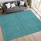 Dalyn Rug Company Soft Essentials Turquoise 8" x 10" Area Rug, , large