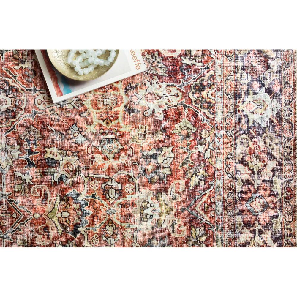 Loloi II Layla LAY02 5' x 7'6" Spice and Marine Area Rug NFM