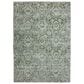 Radici USA Livigno Damask 5"3" x 7"3" Green Area Rug, , large
