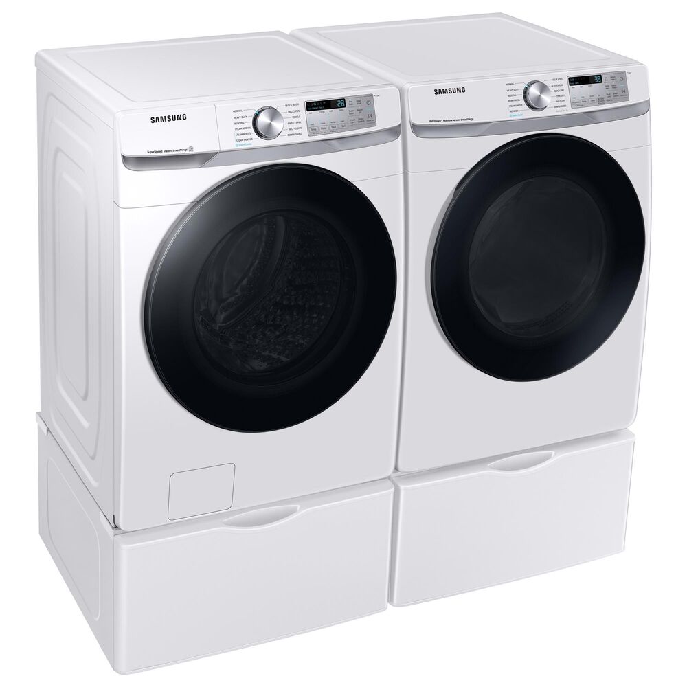 Samsung 7.5 Cu. Ft. Capacity Gas Dryer with Steam in White, , large