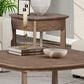 Belle Furnishings Bexley End Table in Tuscan Brown, , large