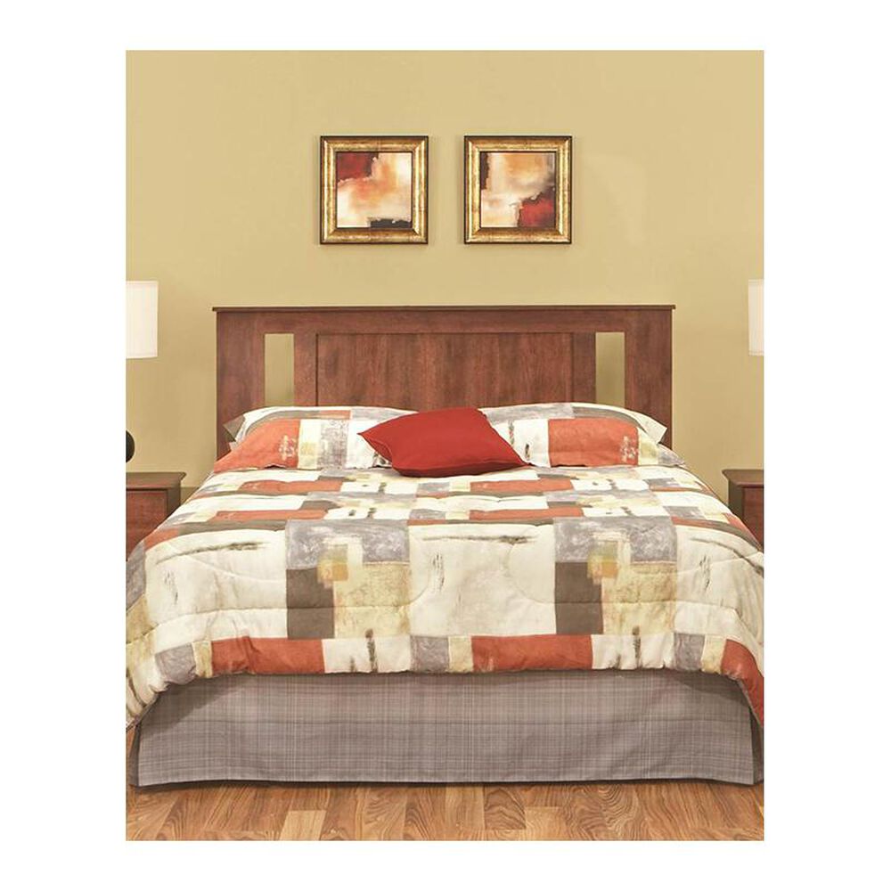 Lemoore 11000 Series Full-Queen Headboard with Side Styles in Cinnamon, , large