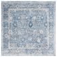 Safavieh Dream DRM408J 6"7" Square Grey and Turquoise Area Rug, , large