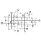 Maple and Jade 20" x 42" Glam Abstract Wall Decor in Matte Taupe and Silver, , large