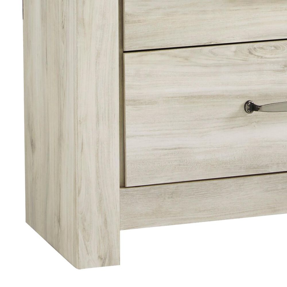 Ashley Bellaby 4 Piece Queen Bedroom Set in Whitewash, , large