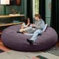 Jaxx Cocoon XL 7" Bean Bag Chair in Purple, , large