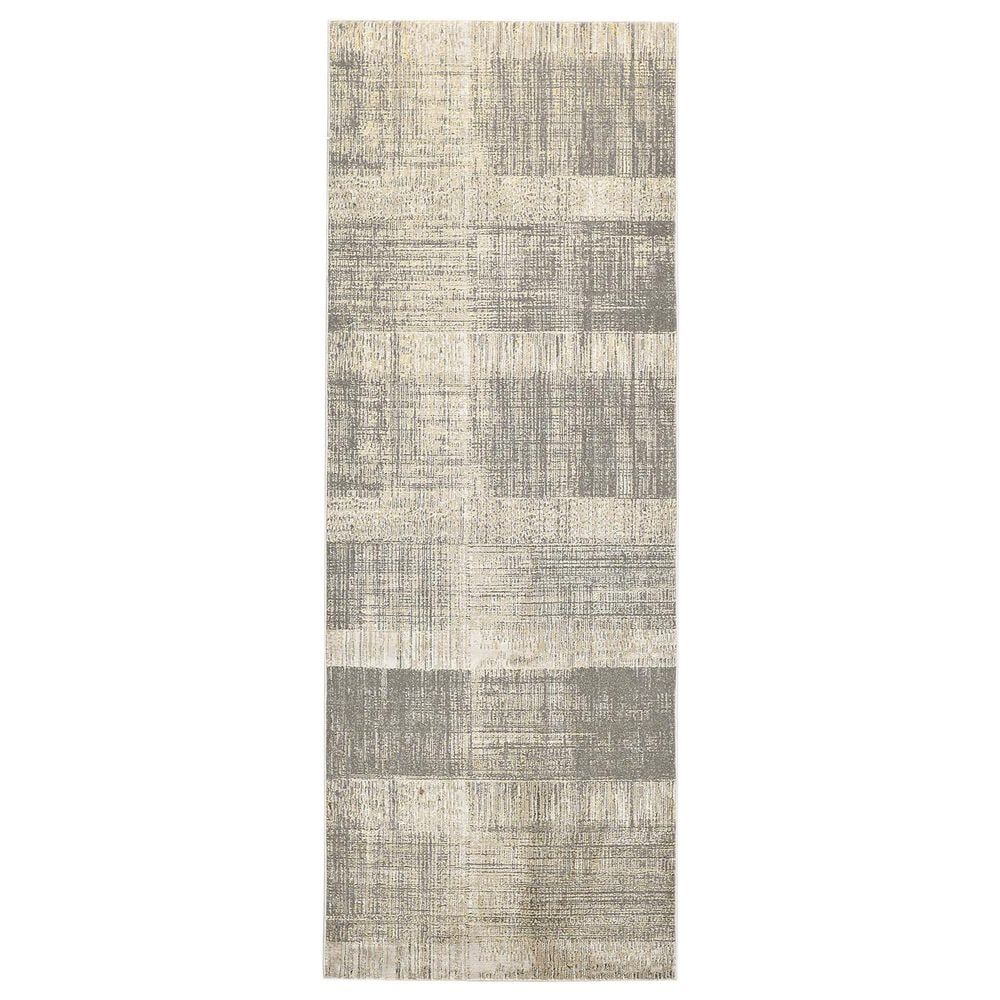Feizy Aura 2"10" x 7"10" Gold and Beige Runner, , large