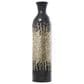 Maple and Jade Decorative Vase with Gold Ombre Design in Polished Black and Gold, , large