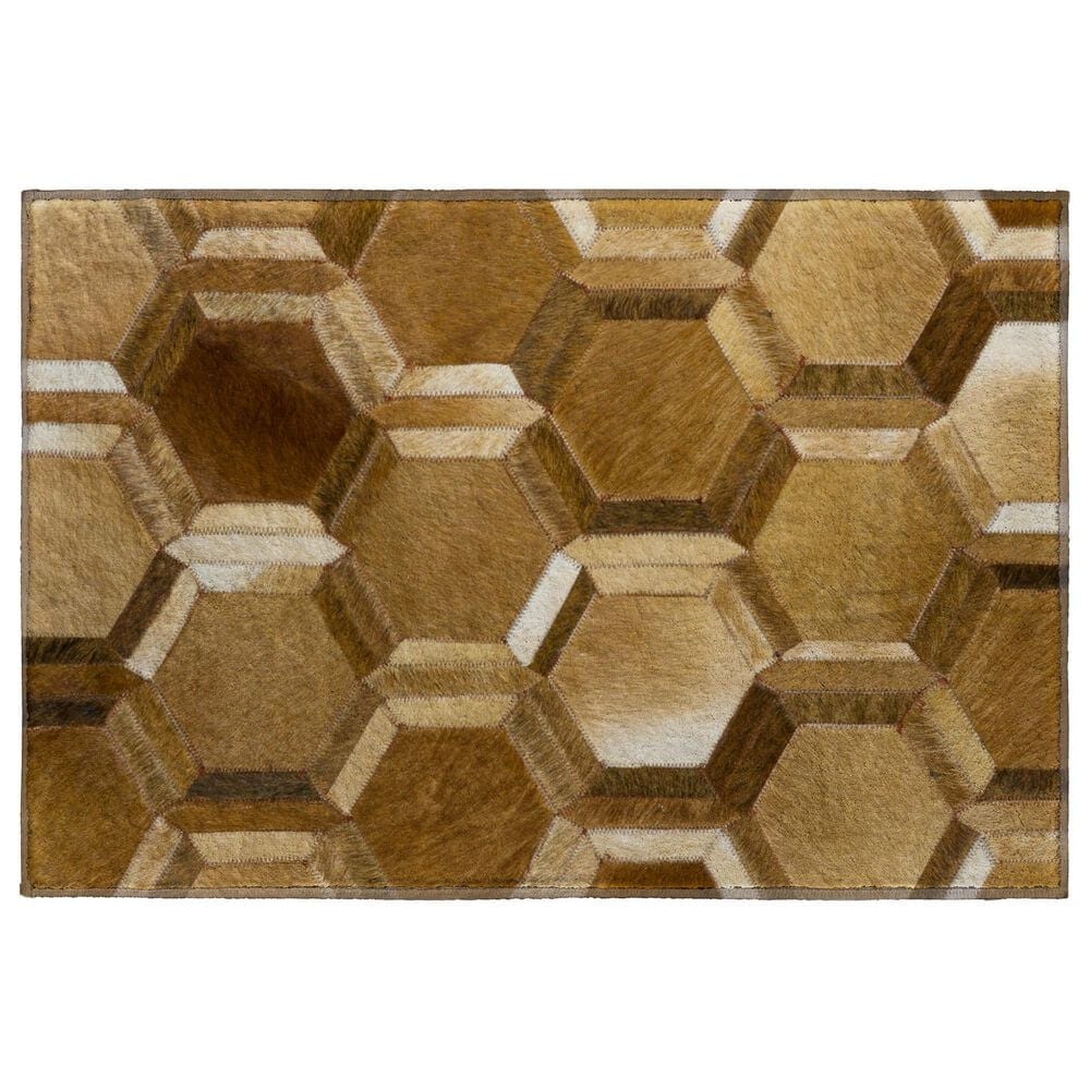 Dalyn Rug Company Bozeman BM1 Brown 2"6" x 3"10" Area Rug, , large