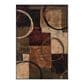 Oriental Weavers Hudson 2544B 6"7" x 9"6" Brown Area Rug, , large