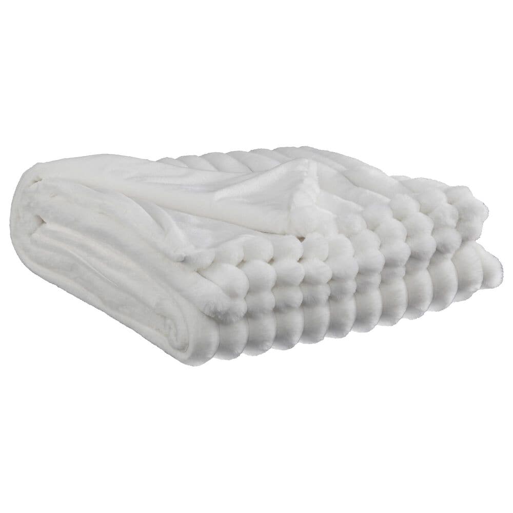 Ashley Alsonwell 49" x 61" Throw in White, , large
