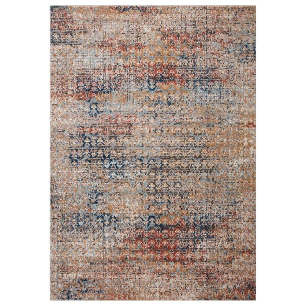 Loloi II Bianca 2"8" x 4" Ocean and Spice Area Rug, , large