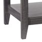 CorLiving Hollywood Coffee Table with Drawers in Dark Grey, , large