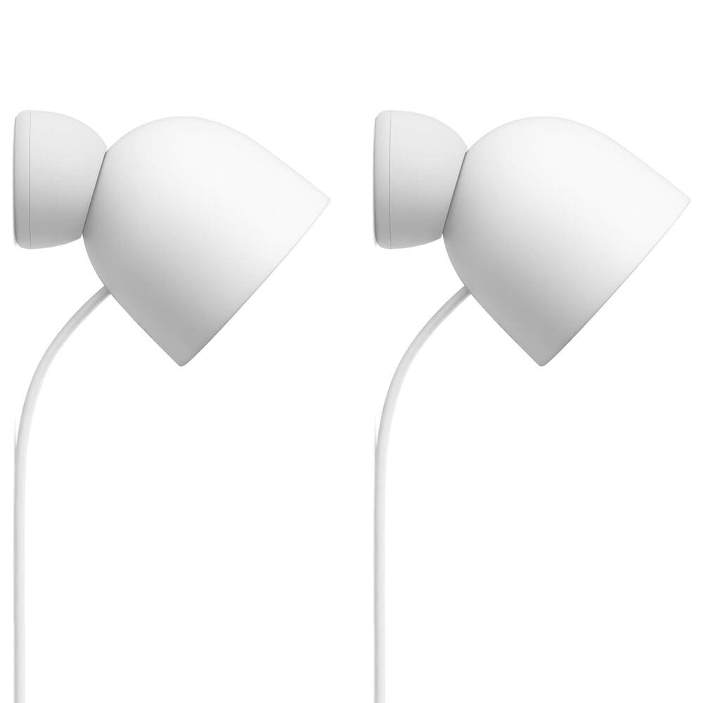 Google Nest 2-Pack Outdoor Smart Security Camera in Snow (2rd Gen), , large