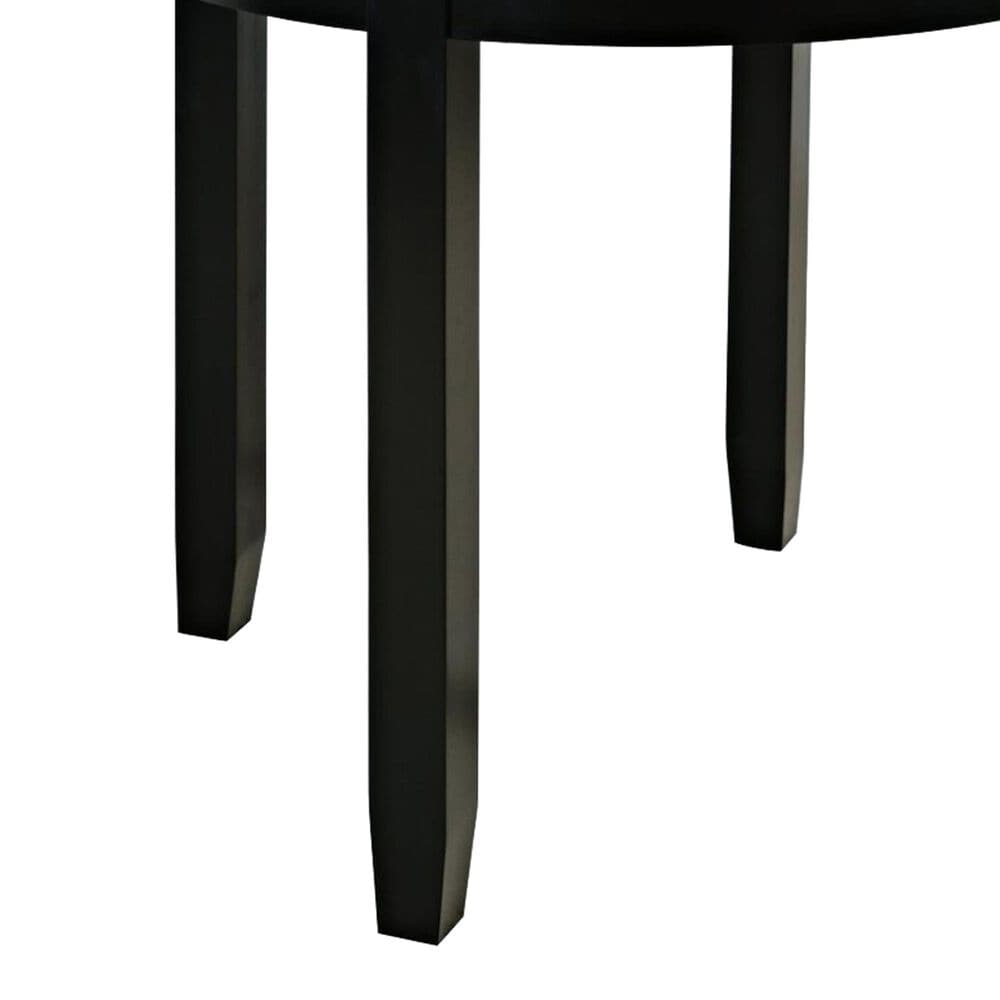 Jofran Urban Icon Counter Height Table in Black - Table Only, , large