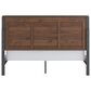 Ashley Fortlorn 3-Piece California King Bedroom Set in Walnut Brown with LED Light, , large