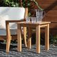 Linon Home Decor Carenen Patio Side Table in Natural, , large