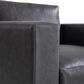 Bernhardt Noel Leather Club Chair in Grey, , large
