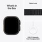 Apple Watch Ultra 3 (GPS+Cellular) 49mm Black Titanium Case with Black Alpine Loop - Large - Black - (2025)(Pre-Order), , large