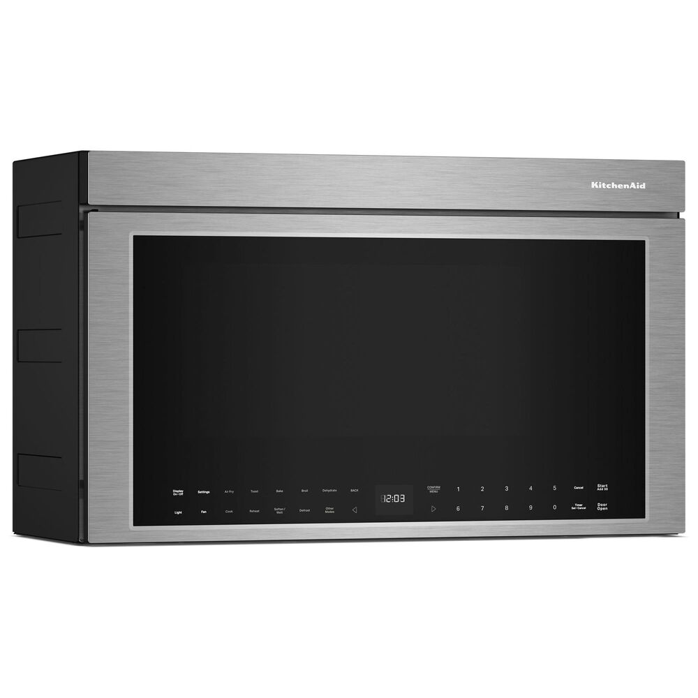 KitchenAid 1.1 Cu. Ft. Over-The-Range Microwave Oven in PrintShield Stainless Steel, , large