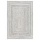 Surya Azalea 10" x 14" Medium Gray, Black and Cream Area Rug, , large